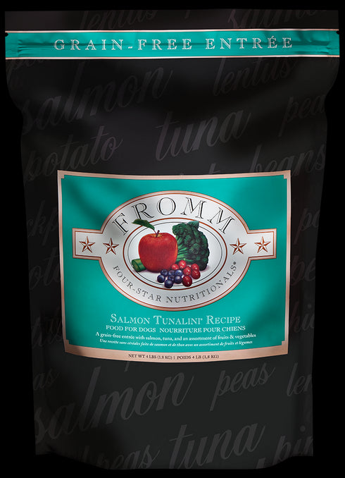 Fromm Four-Star Dry Dog Food - Salmon Tunalini - 4lb Bag